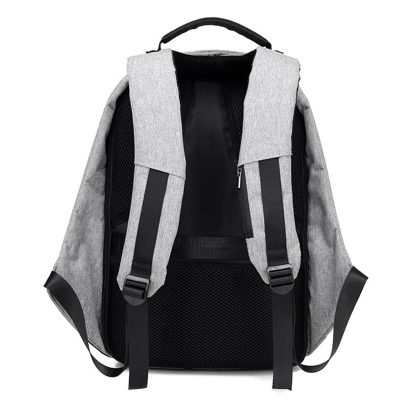 Anti-Theft Backpack Female Computer USB Charging Backpack Student Travel Waterproof Leisure Schoolbag