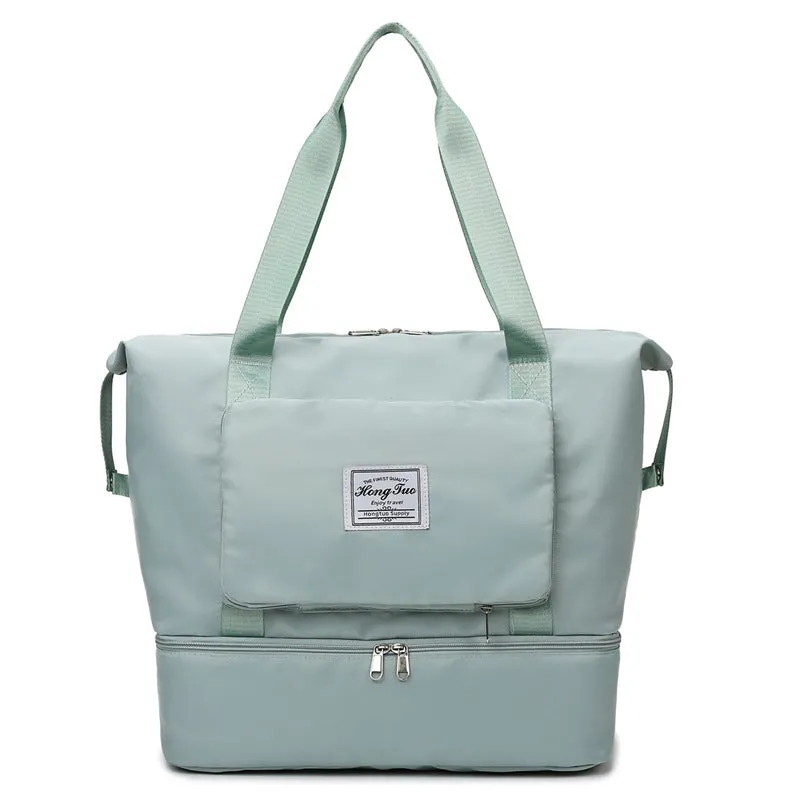 Backpack = Folding Handbag Pending Luggage Bag Short Distance Buggy Bag Gym Bag