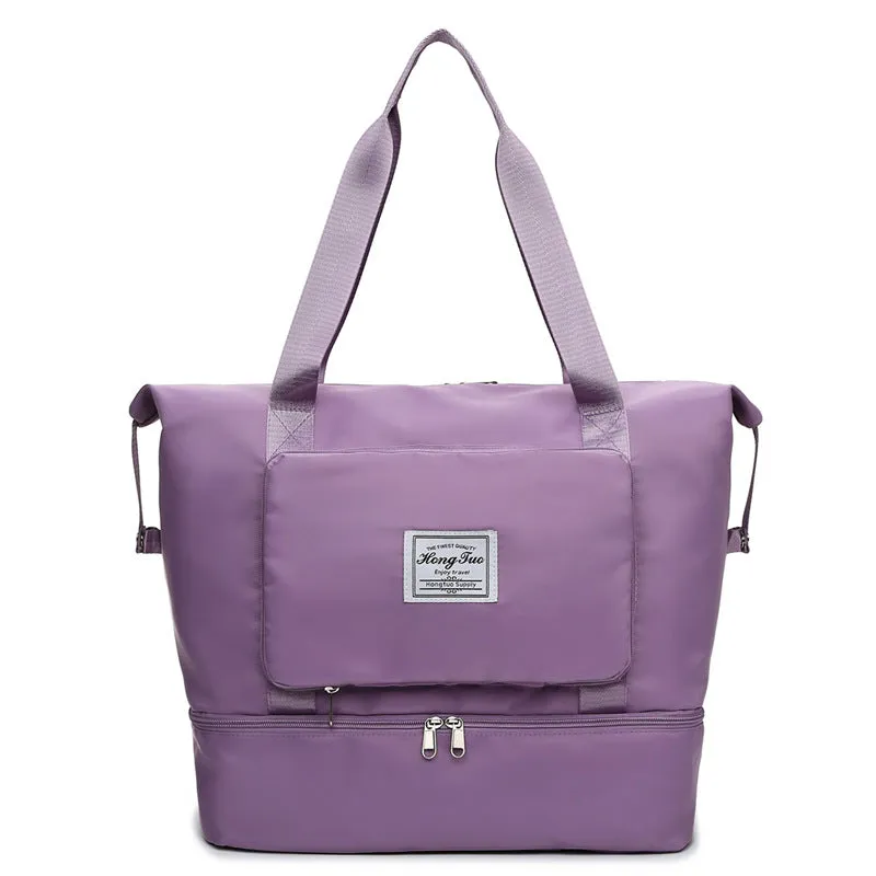 Backpack = Folding Handbag Pending Luggage Bag Short Distance Buggy Bag Gym Bag