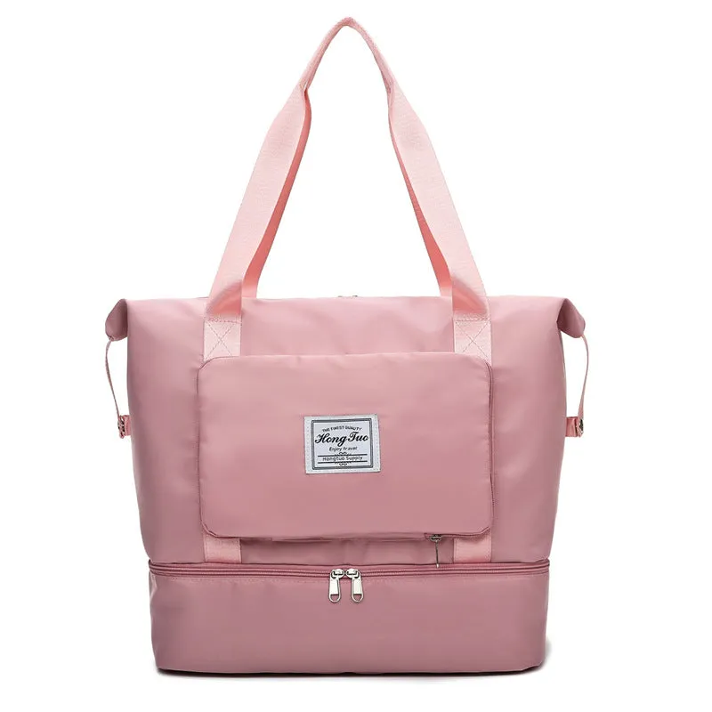 Backpack = Folding Handbag Pending Luggage Bag Short Distance Buggy Bag Gym Bag
