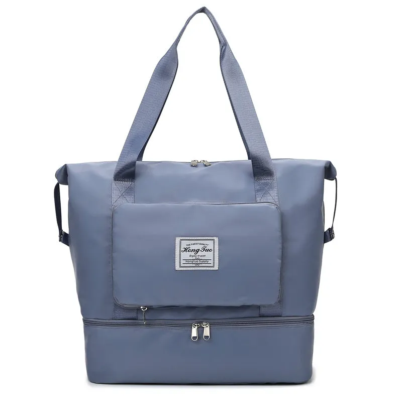 Backpack = Folding Handbag Pending Luggage Bag Short Distance Buggy Bag Gym Bag