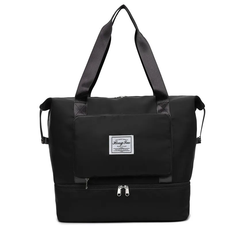 Backpack = Folding Handbag Pending Luggage Bag Short Distance Buggy Bag Gym Bag