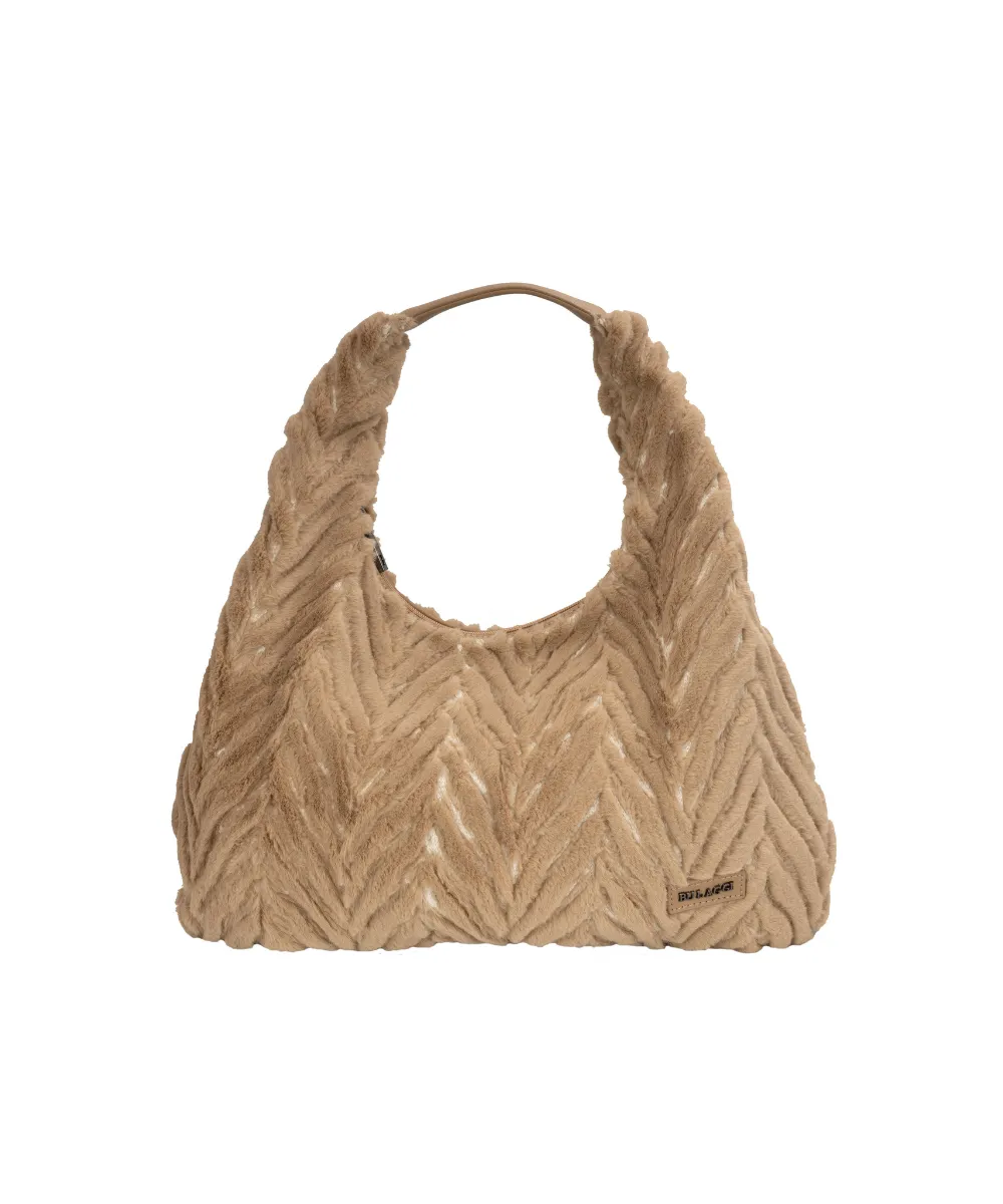 BULAGGI WOMEN FUR HOBO BAG