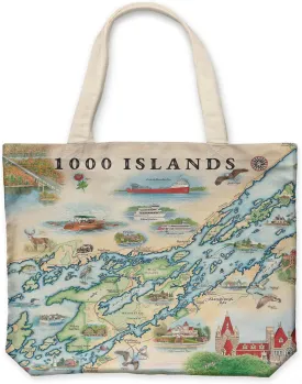 Canvas Tote Bag with Handles, Cloth Grocery Shopping Bag, Reusable & Eco-friendly Bag, 100% Cotton, Washable