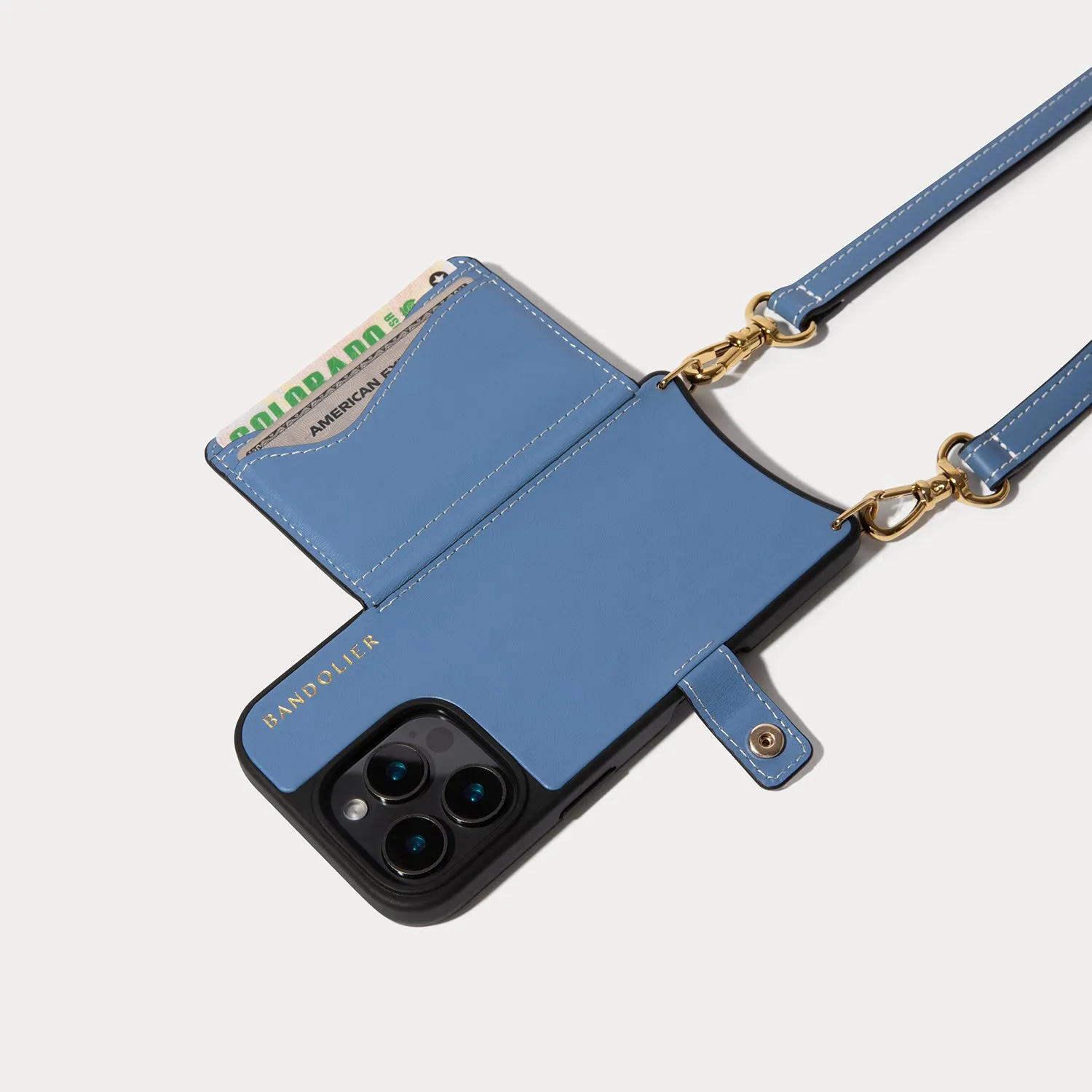 Casey MagSafe Expanded Set - Dusty Blue/Gold