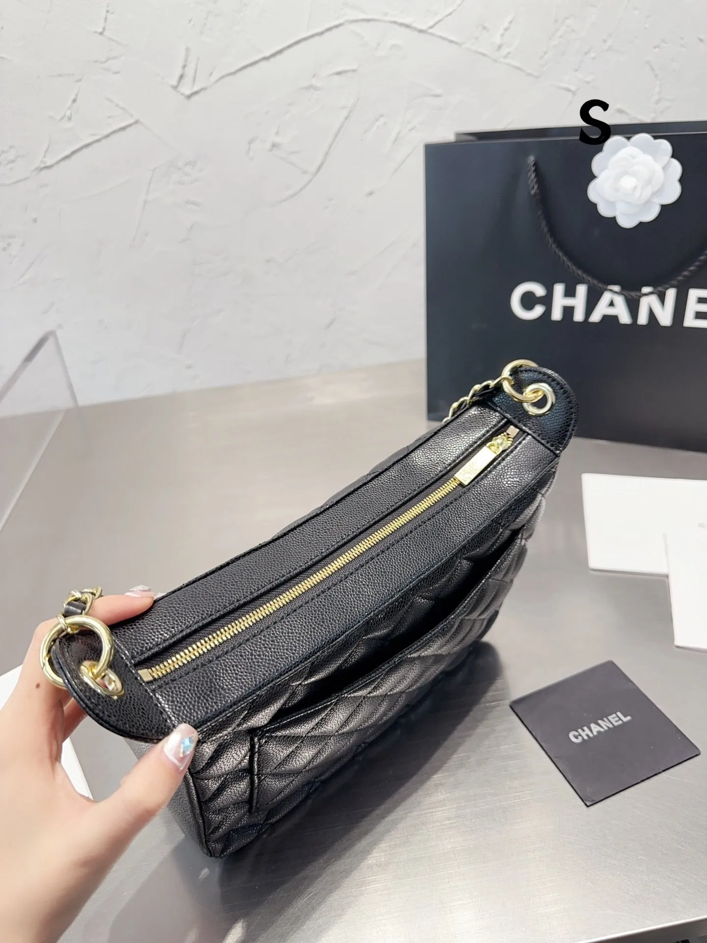 CC629 Vintage Bag / 9.4x5.1inch