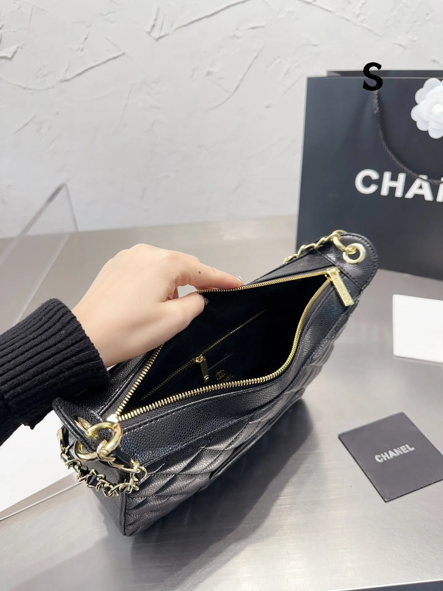 CC629 Vintage Bag / 9.4x5.1inch