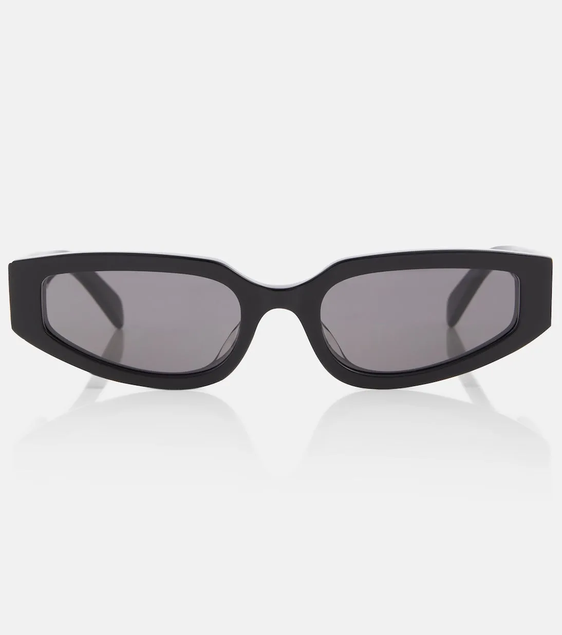 Celine Eyewear triomphe rectangular sunglasses, black
