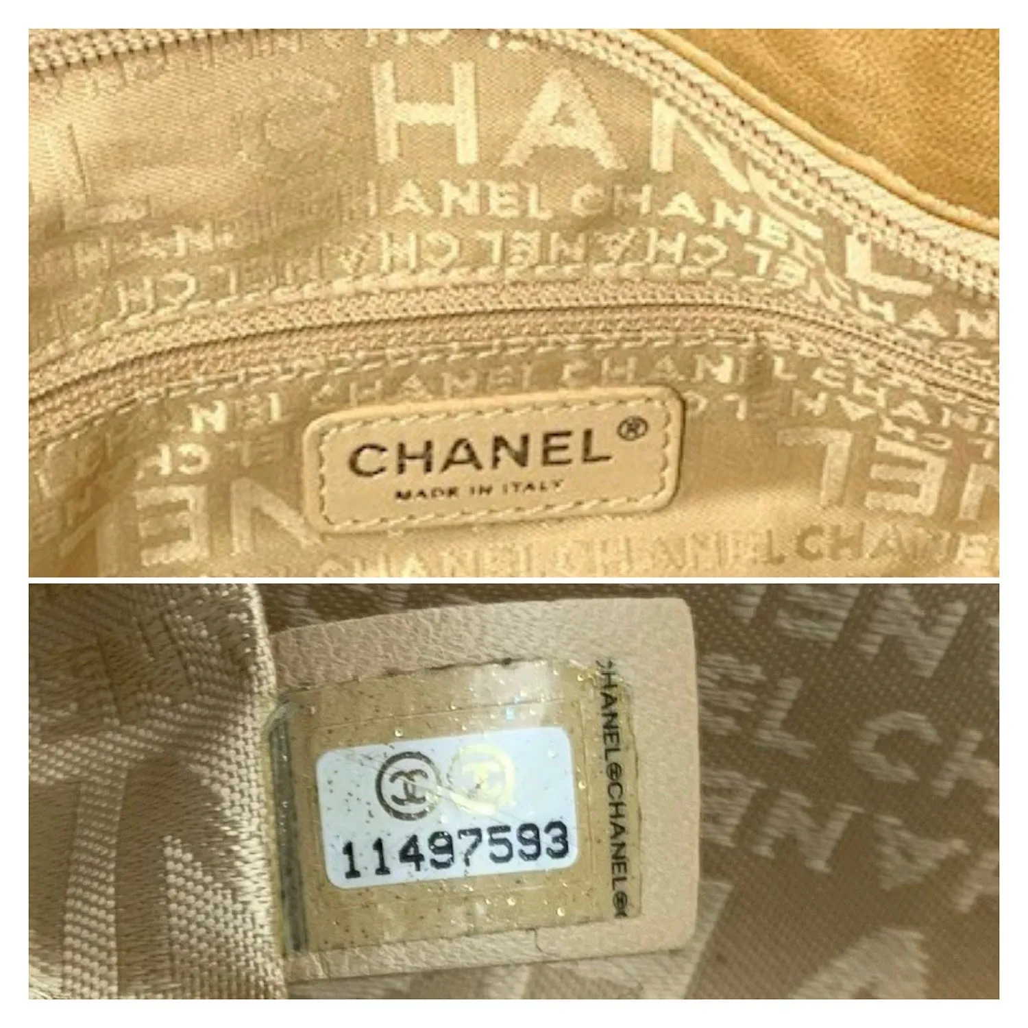 Chanel bag Ultra Soft Beige Lambskin Hobo