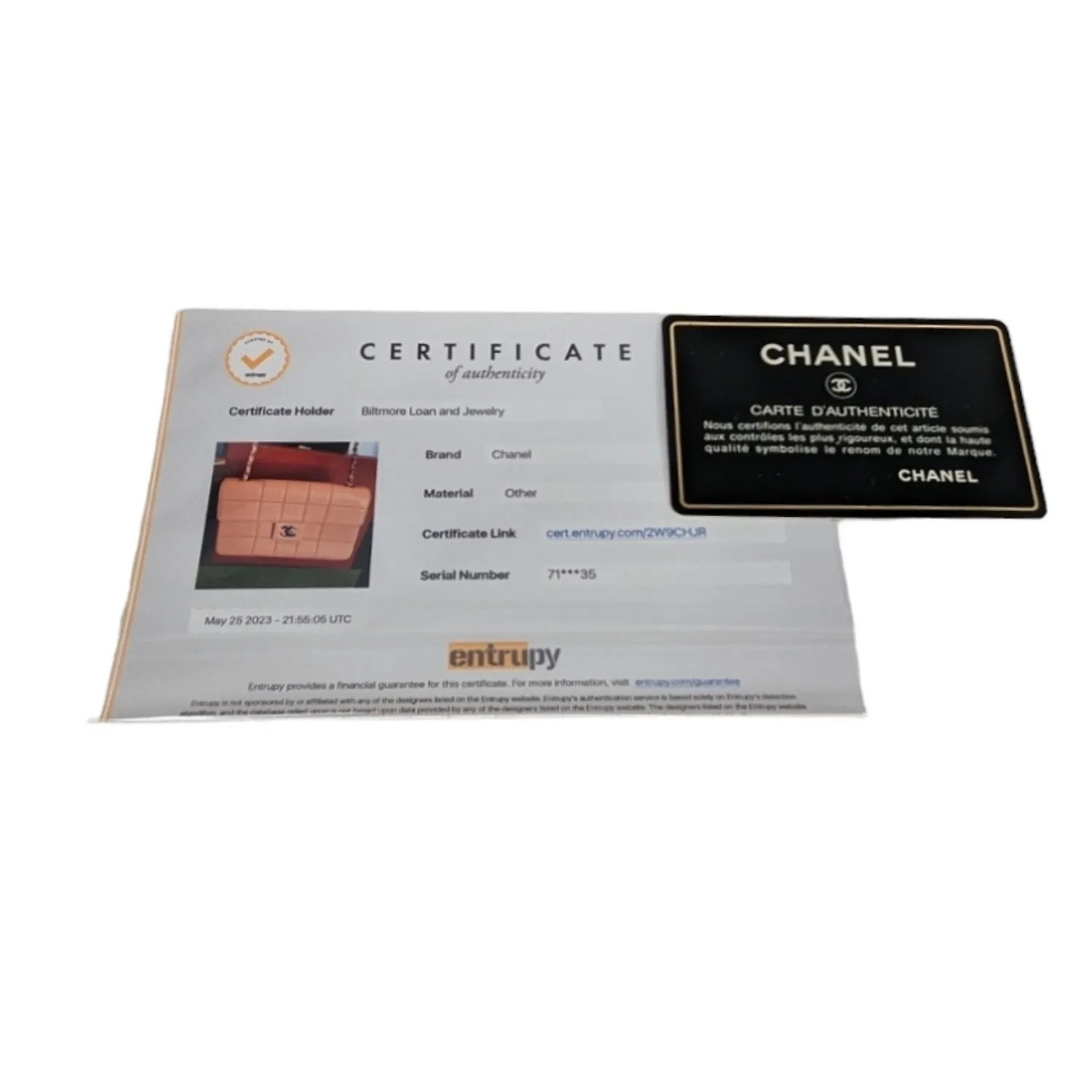 Chanel bag Vintage Peach Square Quilted Medium Flap Bag