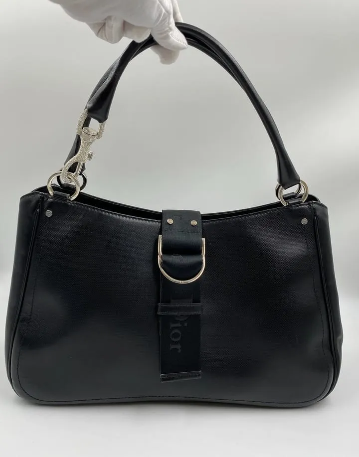 Christian Dior bag with Swarovski clip