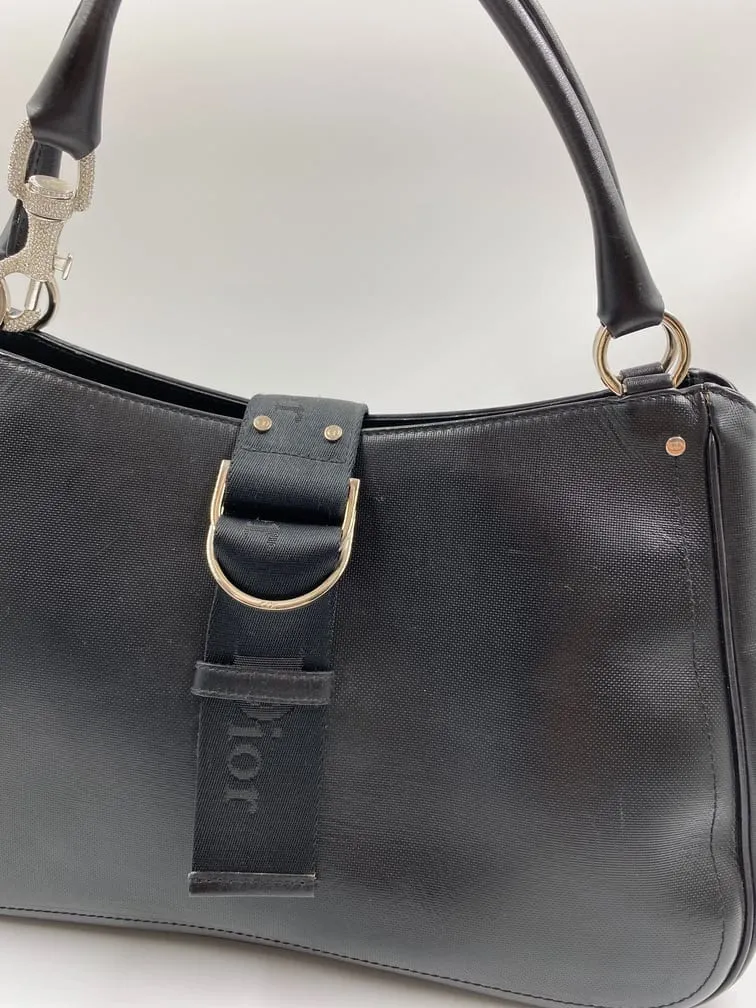 Christian Dior bag with Swarovski clip