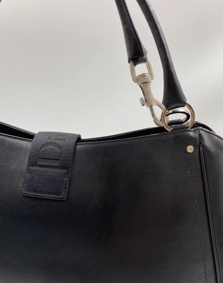 Christian Dior bag with Swarovski clip