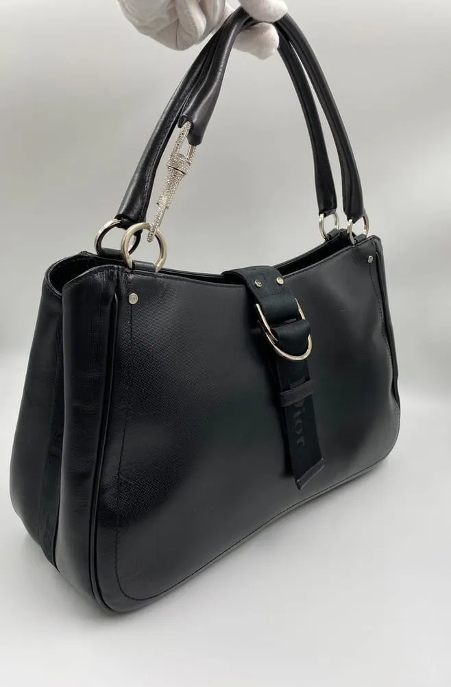 Christian Dior bag with Swarovski clip
