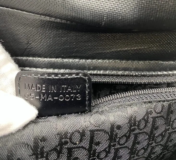 Christian Dior bag with Swarovski clip