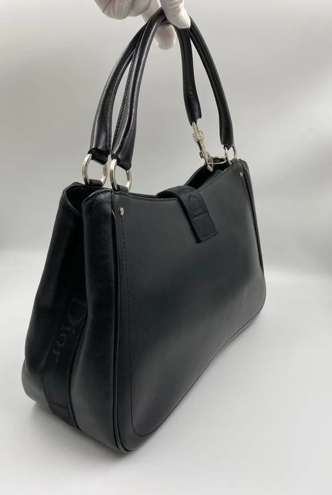 Christian Dior bag with Swarovski clip