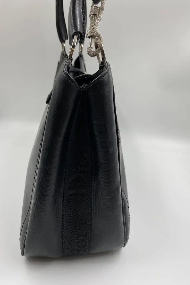 Christian Dior bag with Swarovski clip