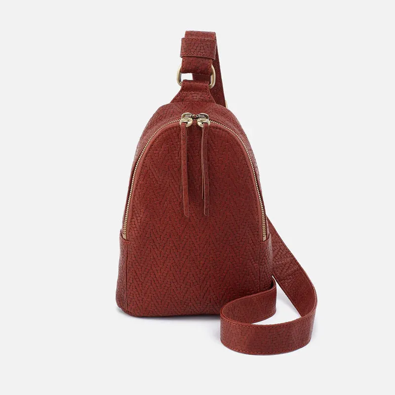 Fern Sling In soft Embossed Leather