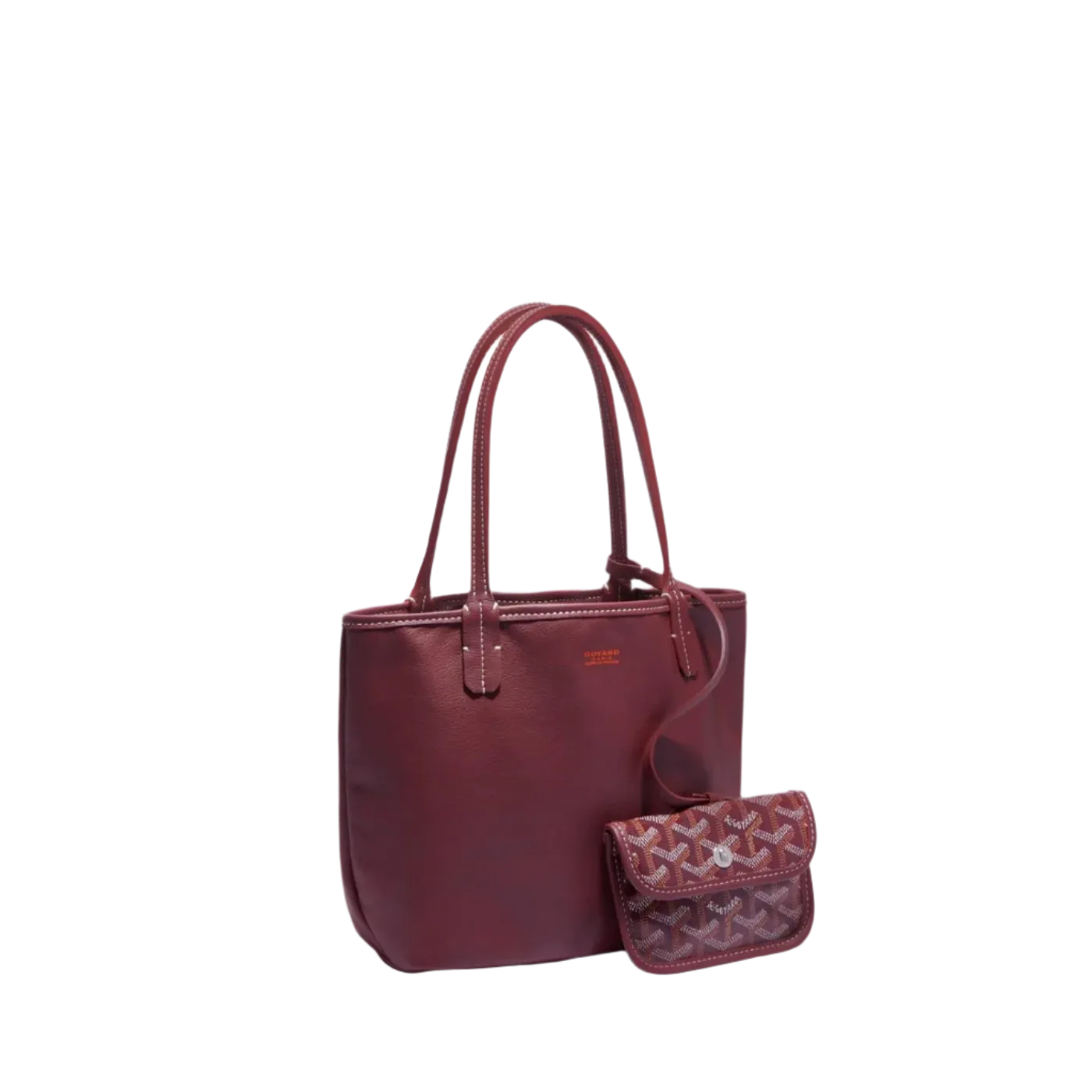 Goyard Mini Anjou Tote "Burgundy"
