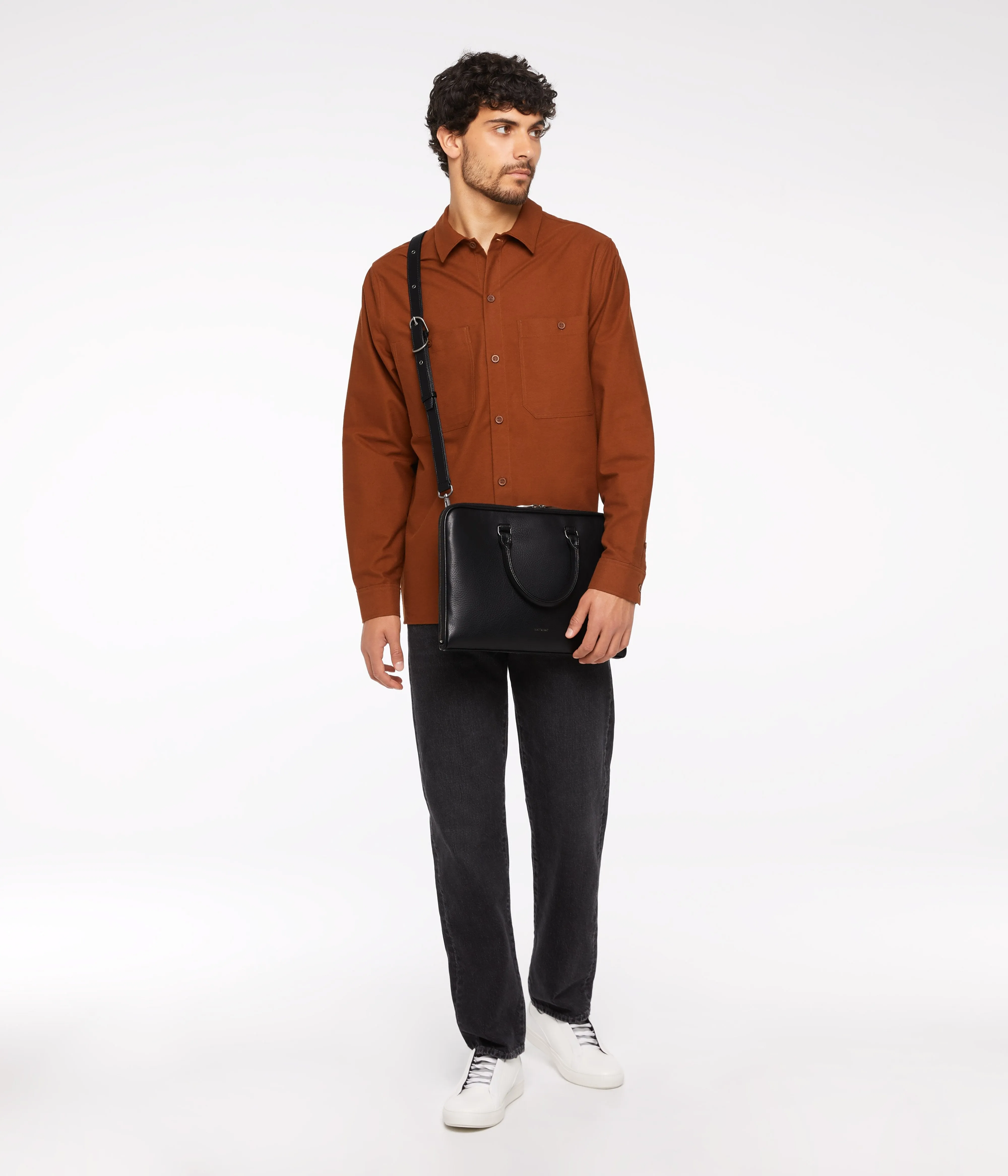 HOLDER Slim Vegan Briefcase - Dwell