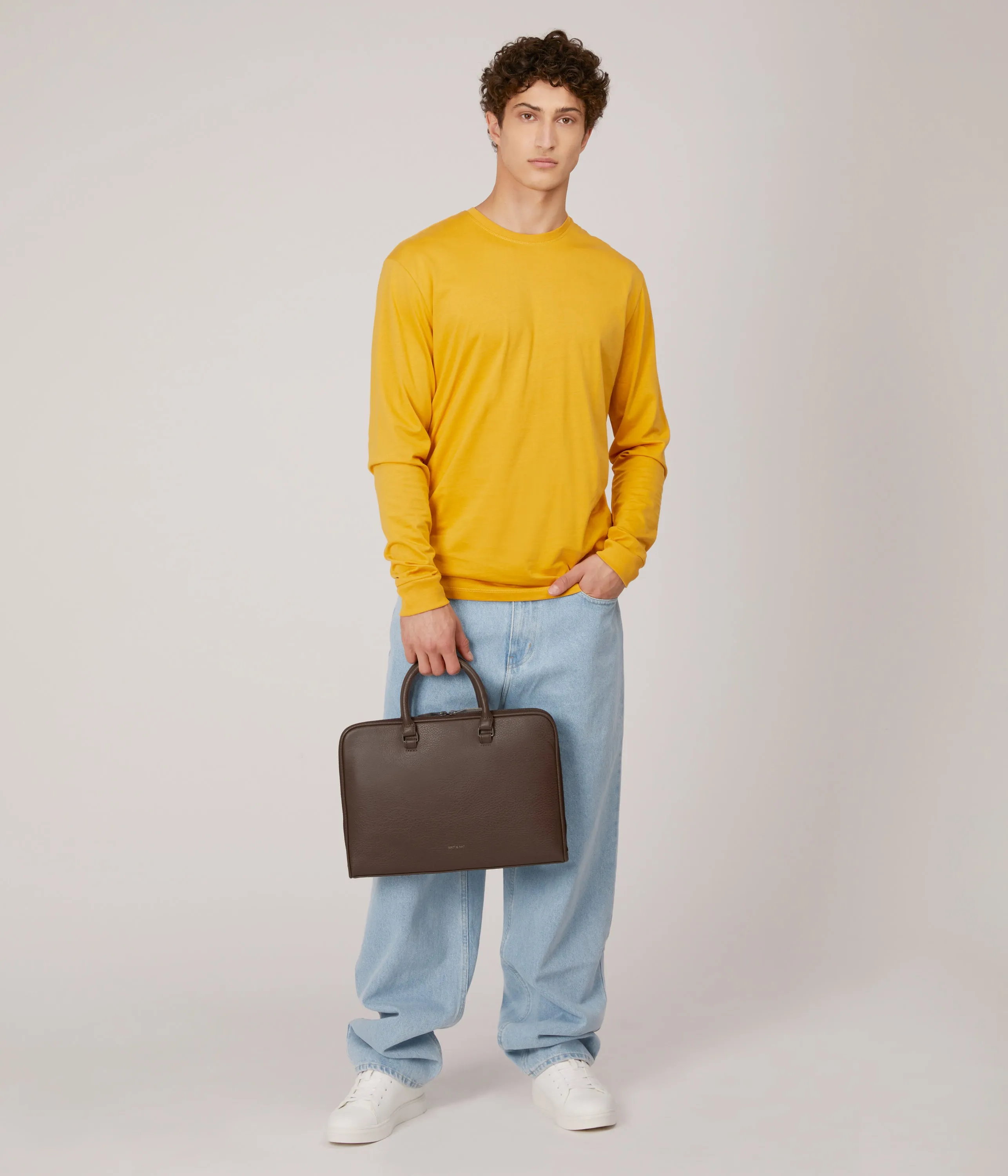 HOLDER Slim Vegan Briefcase - Dwell