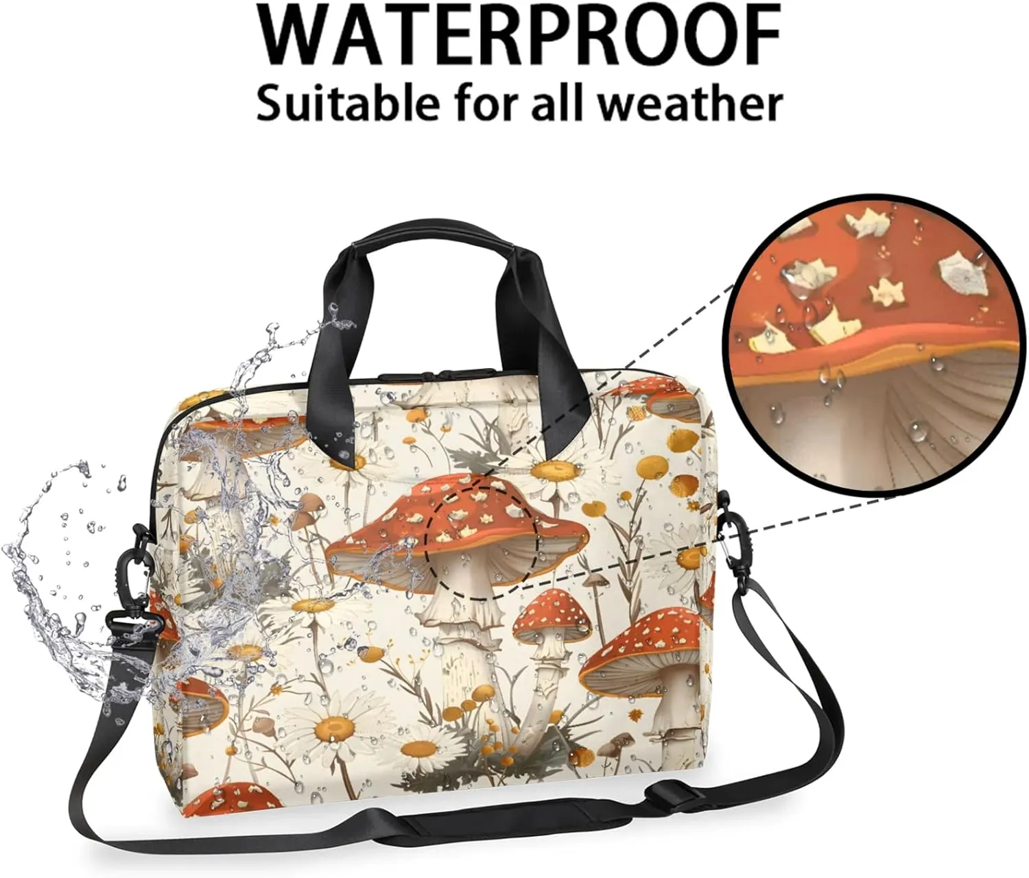 Laptop Bag 15.6 Inch Laptop Sleeve Case with Shoulder Computer Slim Briefcase for Men and Women