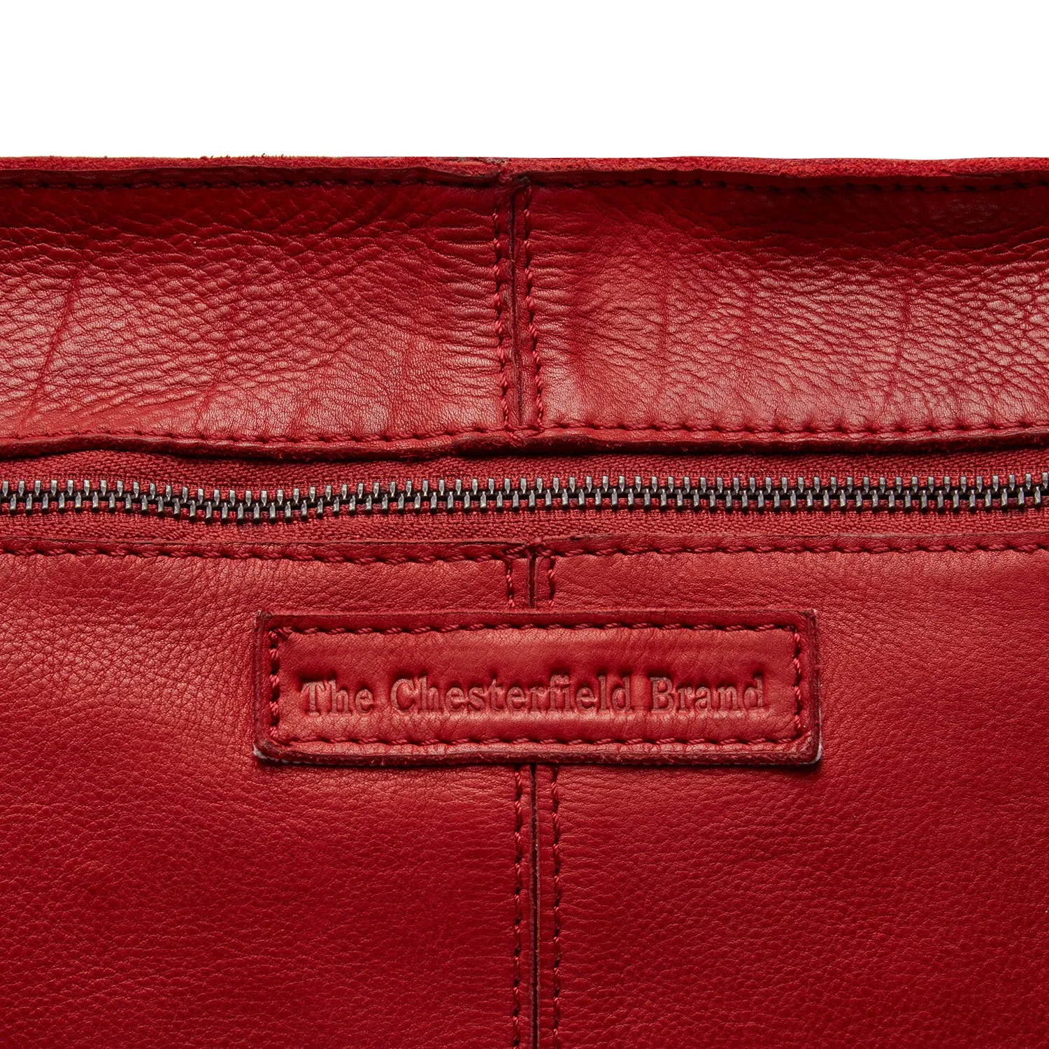 Leather Shoulder Bag Red Bolivia