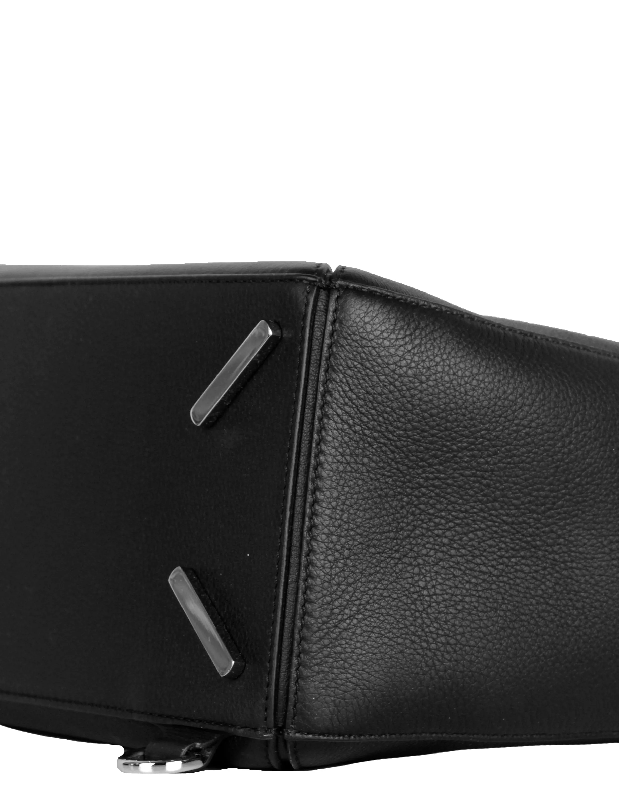 Loewe Black Calfskin Leather Puzzle Bag