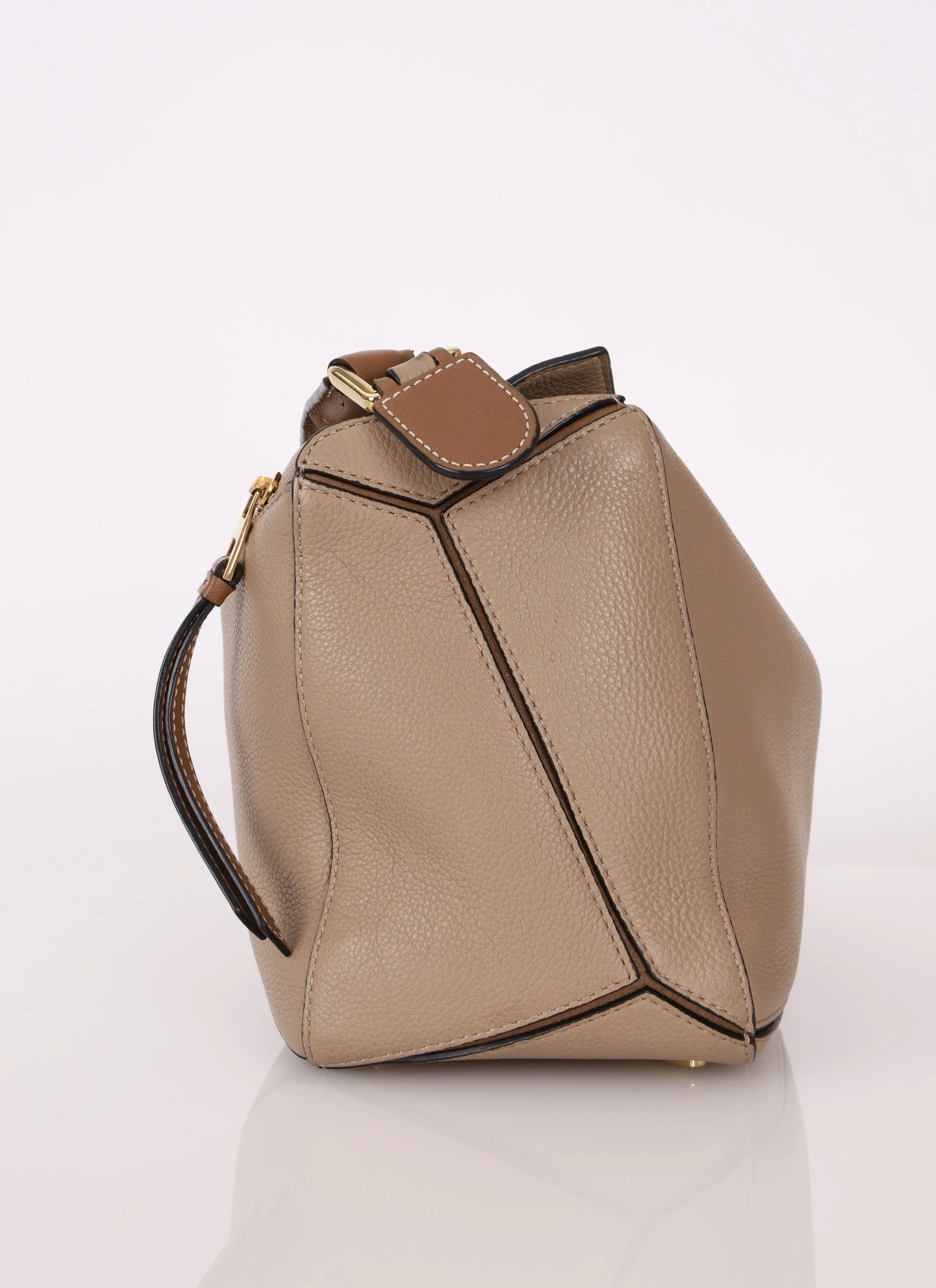 Loewe Leather Bicolor Medium Puzzle Bag