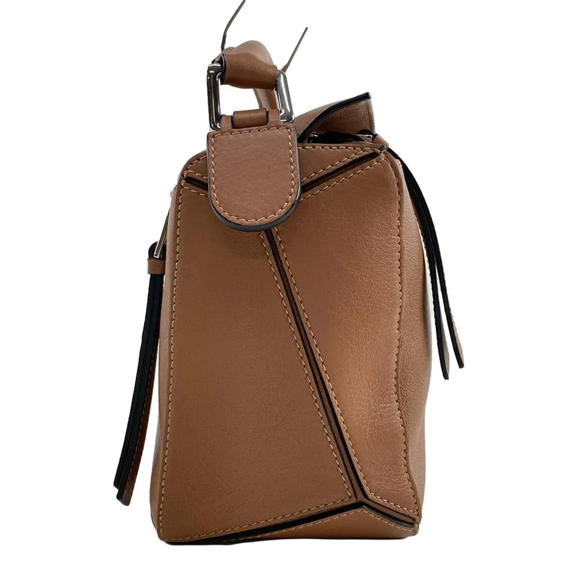Loewe Puzzle small brown bag