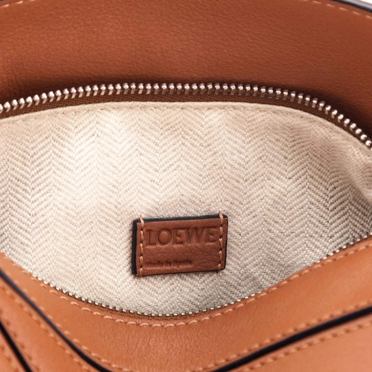 Loewe Tan Calfskin Mini Puzzle Bag