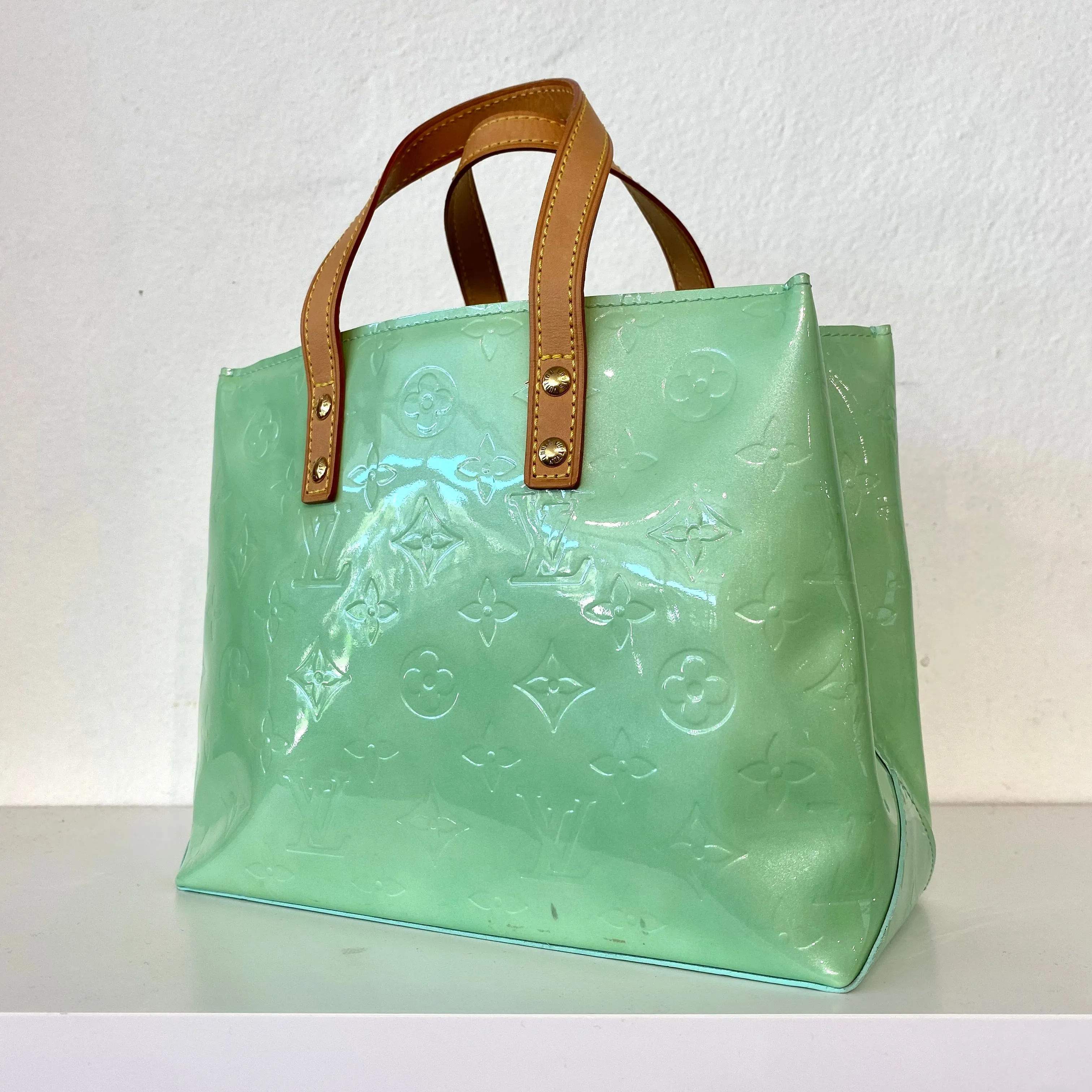 Louis Vuitton Mint Vernis Mini Tote