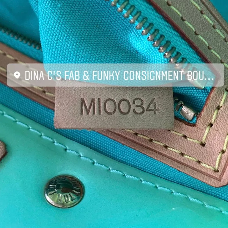 Louis Vuitton Mint Vernis Mini Tote