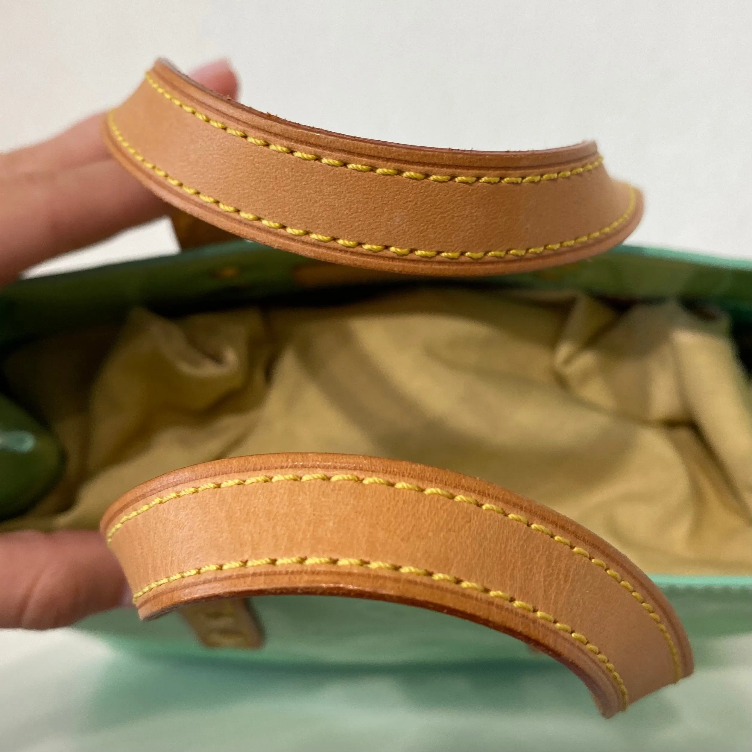 Louis Vuitton Mint Vernis Mini Tote