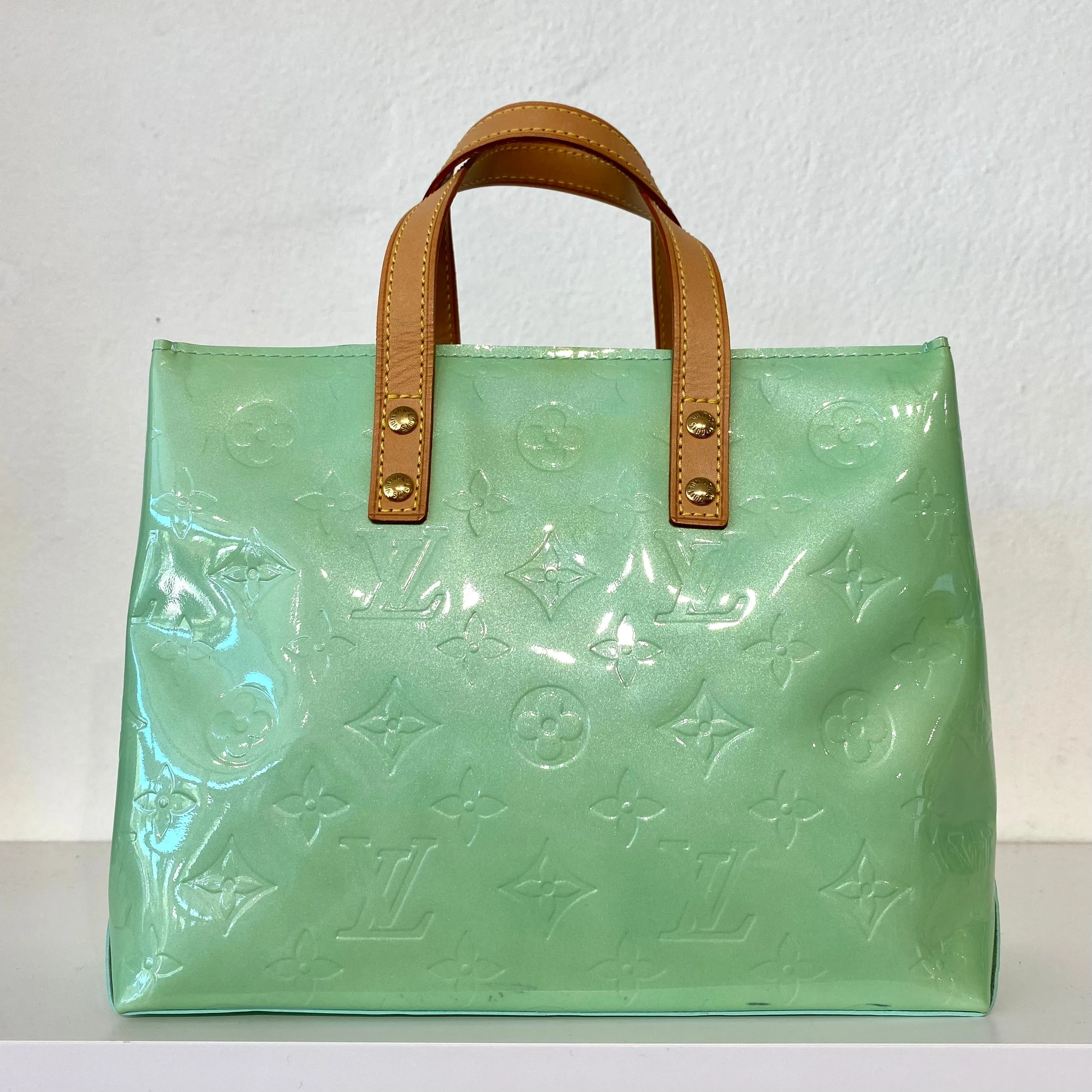 Louis Vuitton Mint Vernis Mini Tote