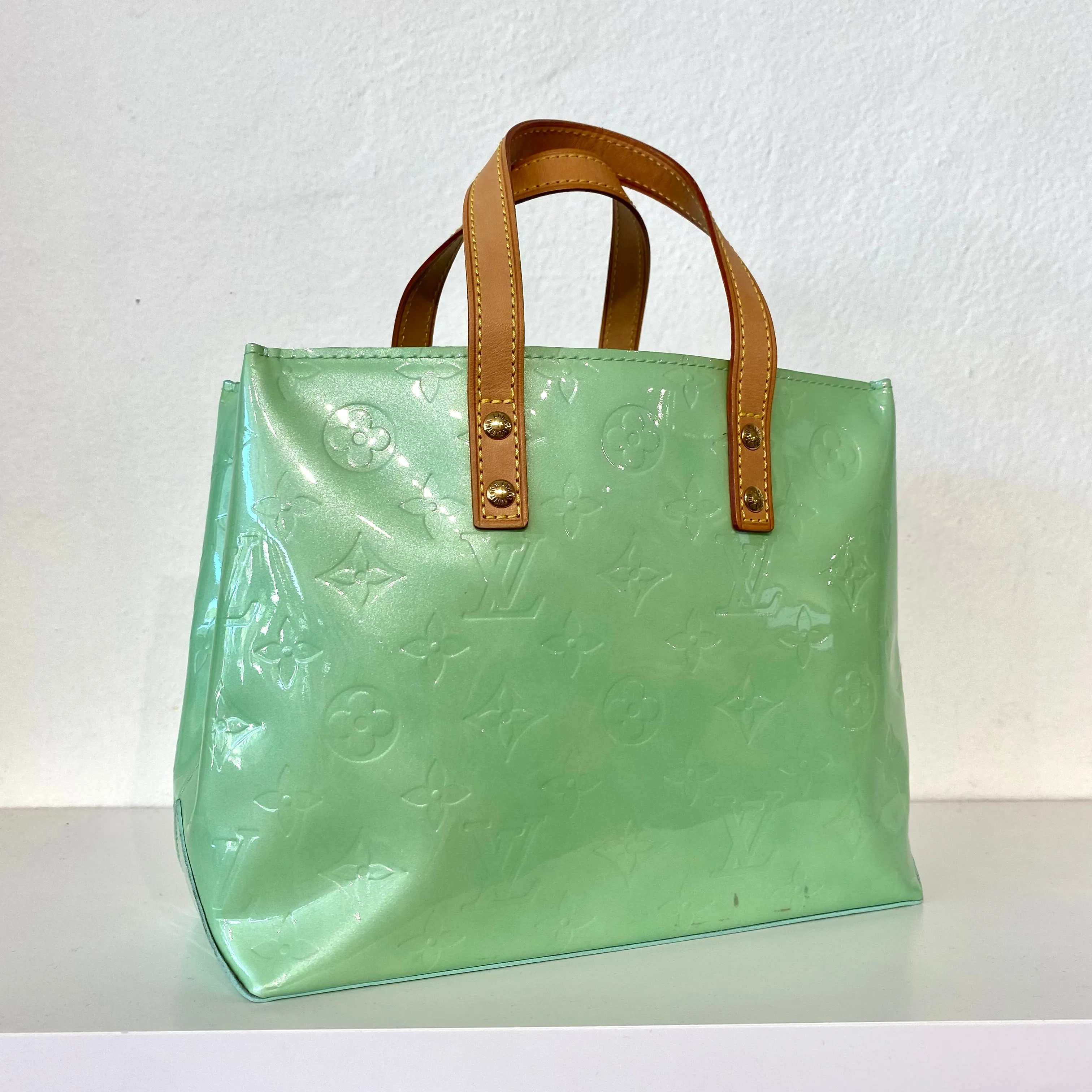 Louis Vuitton Mint Vernis Mini Tote