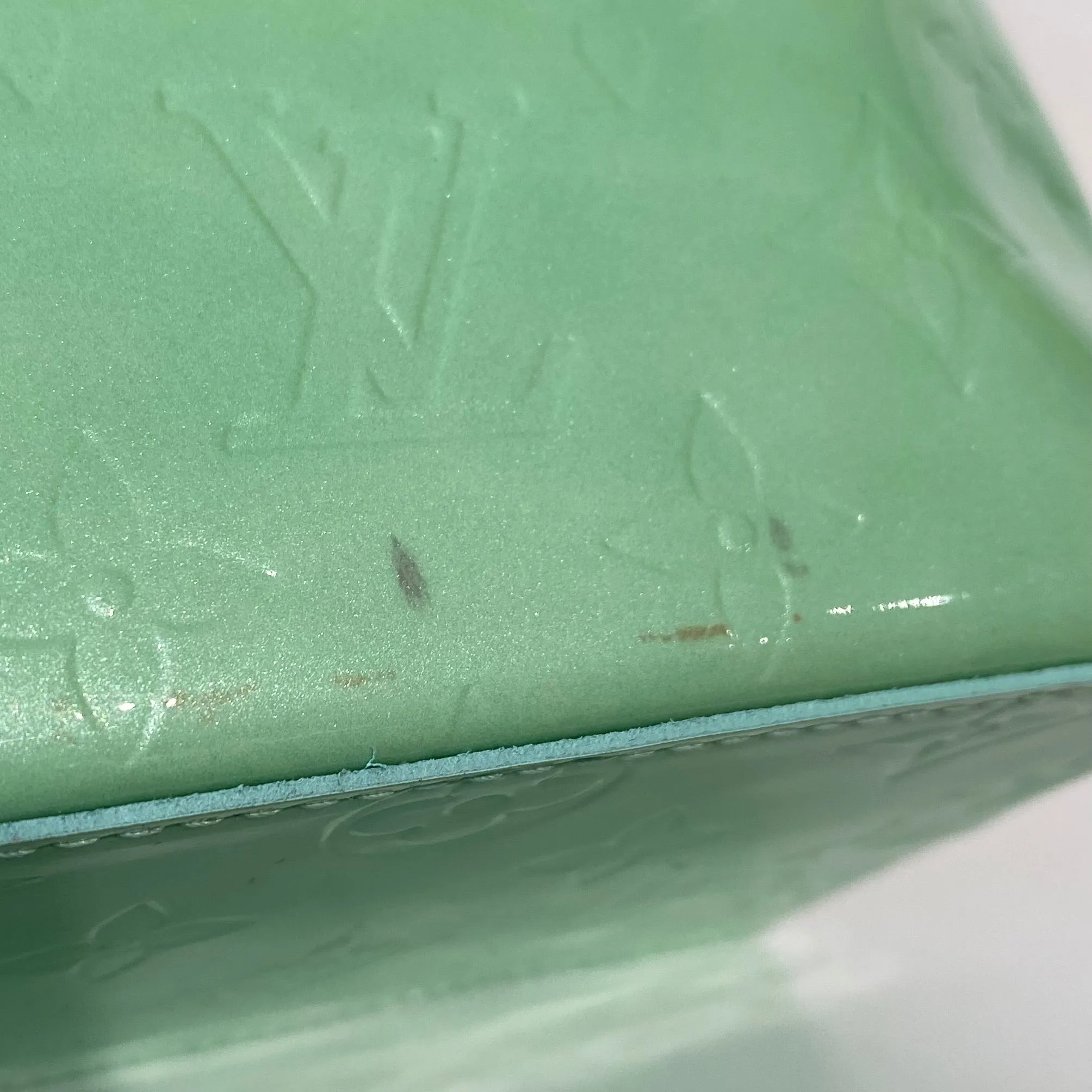 Louis Vuitton Mint Vernis Mini Tote
