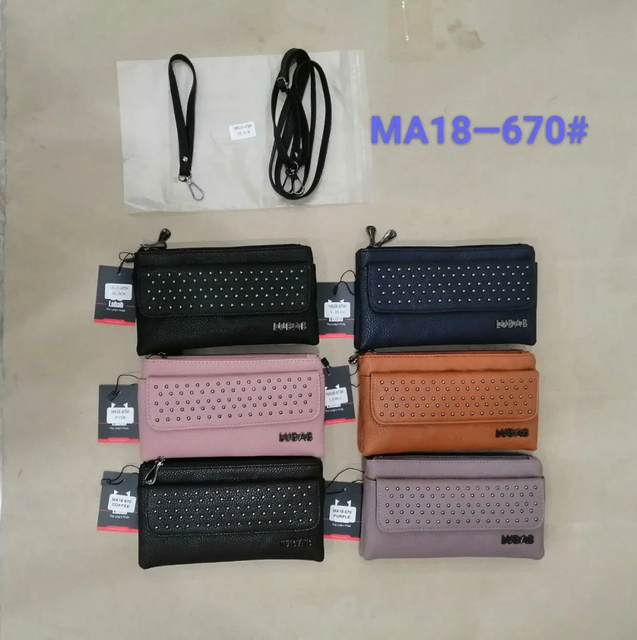 Lubab Side Bag Cross Body Bag (Compact Size) - MA18-670