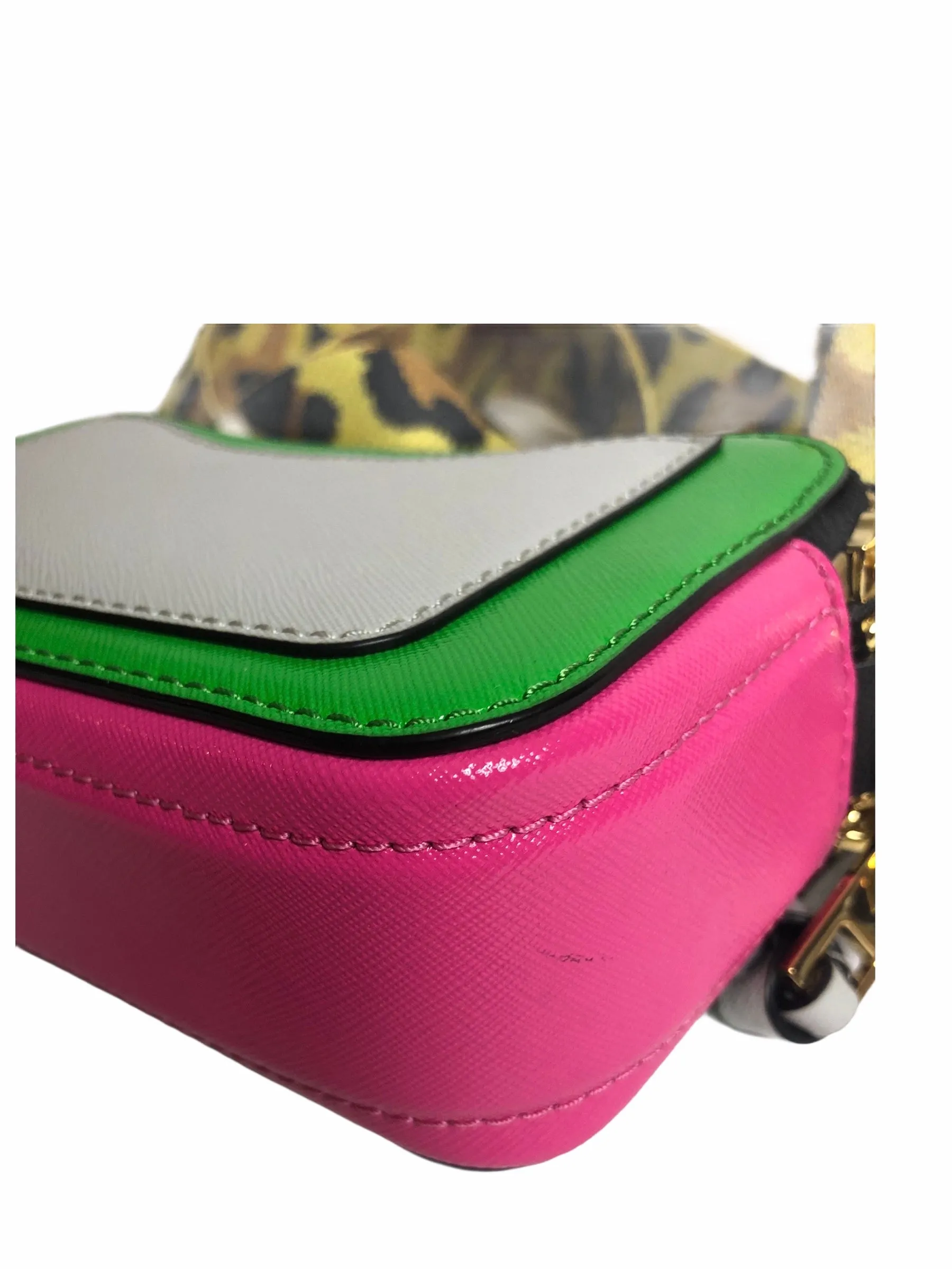 Marc Jacobs MultiColor Leather Snapshot Crossbody