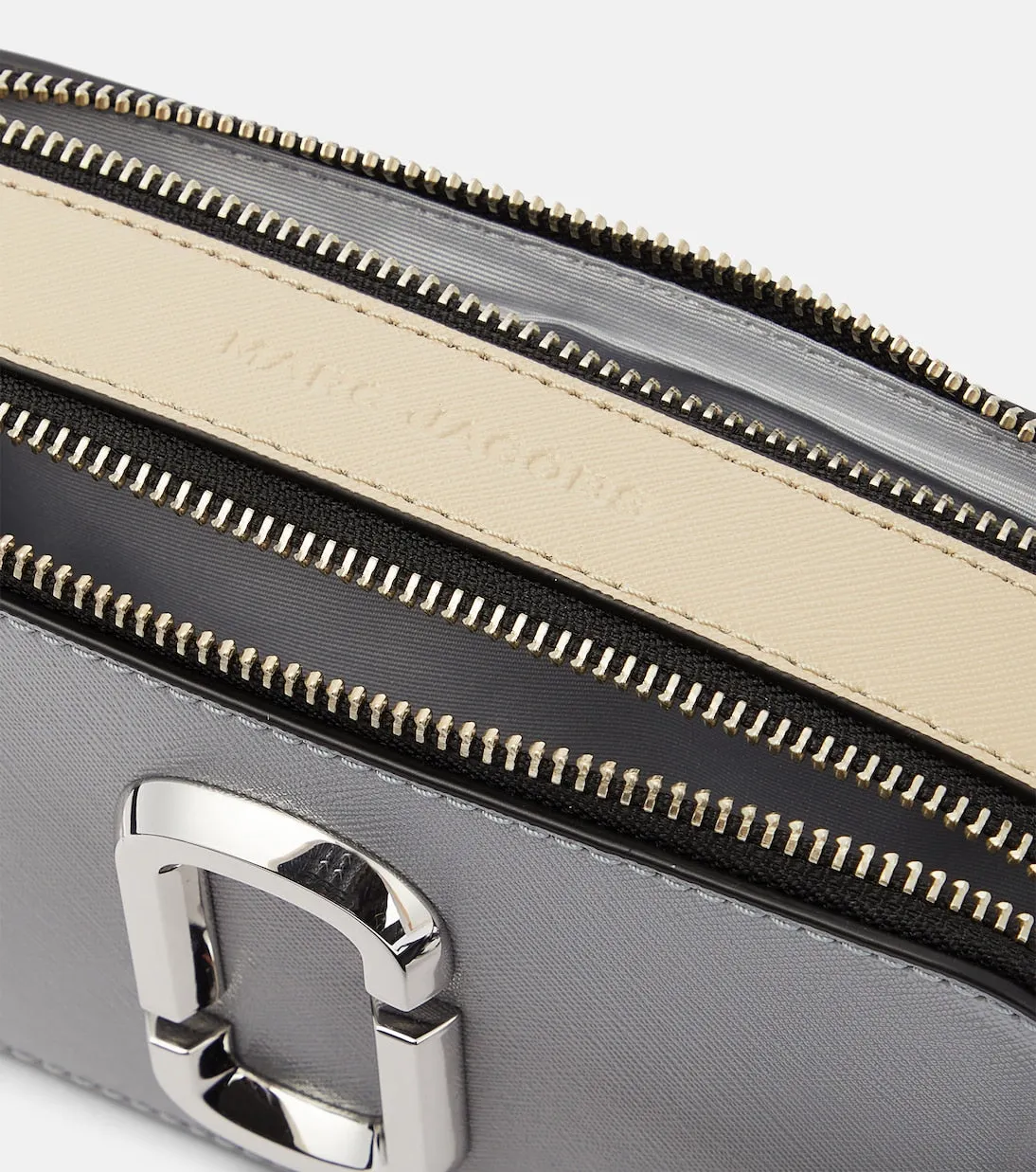 Marc Jacobs small snapshot camera bag, gray