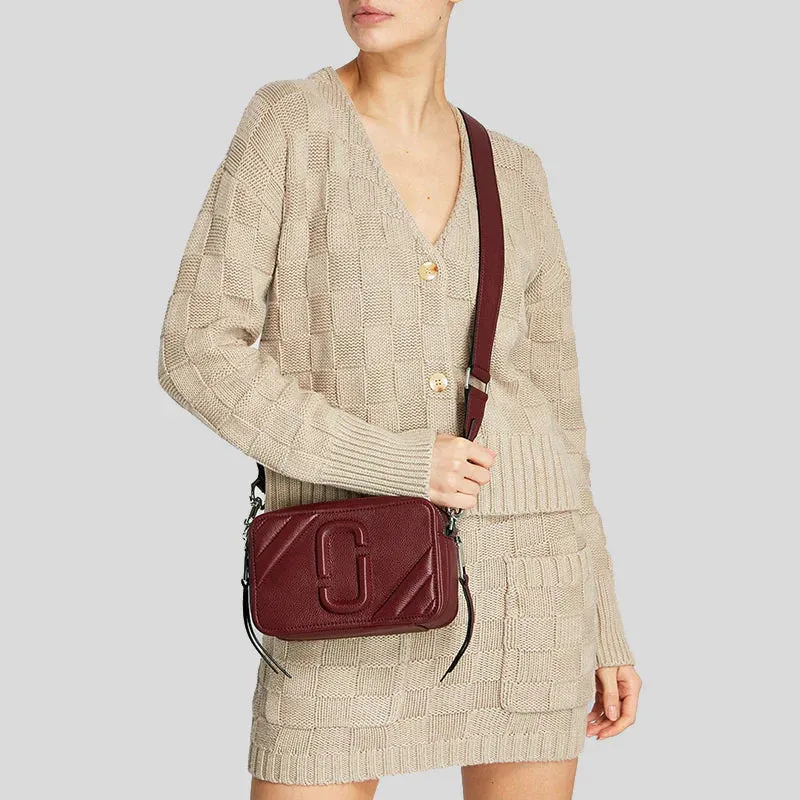 Marc Jacobs The Moto Shot 21 Camera Bag Vachetta Red