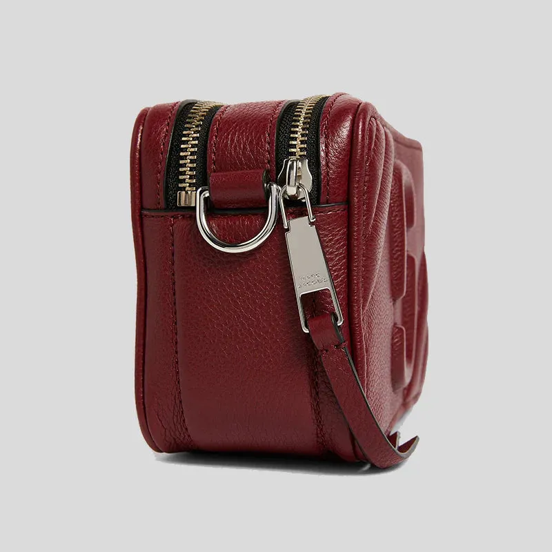 Marc Jacobs The Moto Shot 21 Camera Bag Vachetta Red