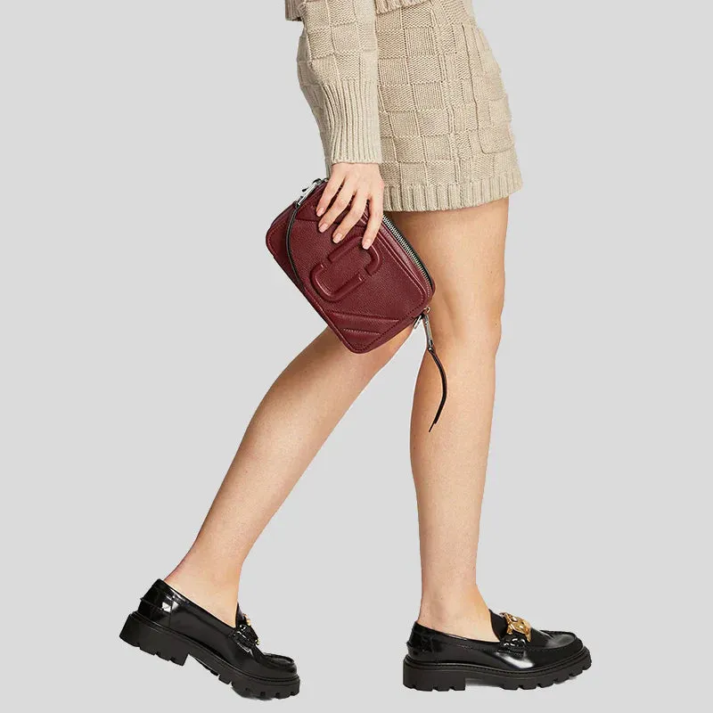 Marc Jacobs The Moto Shot 21 Camera Bag Vachetta Red
