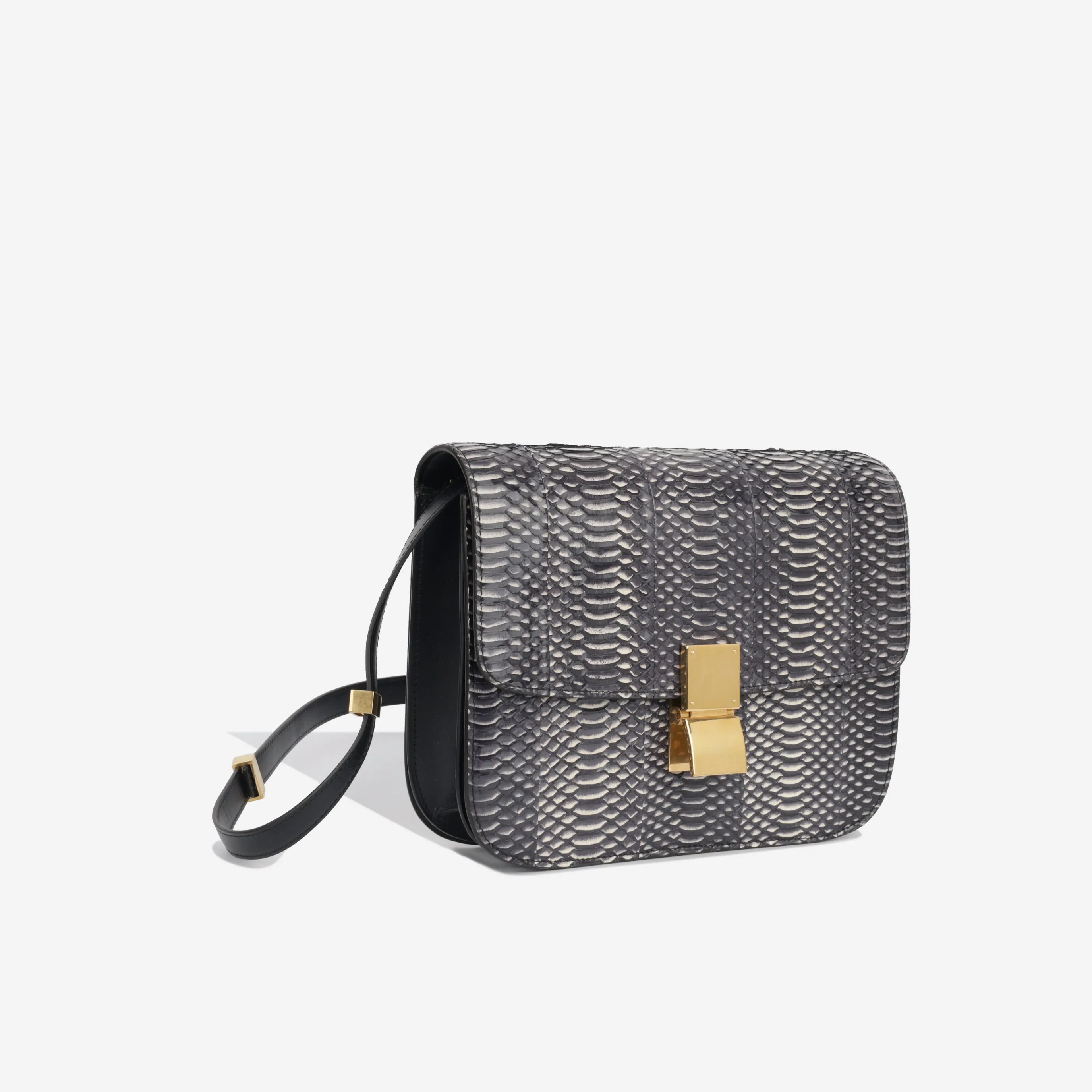 Medium Box Bag - Python