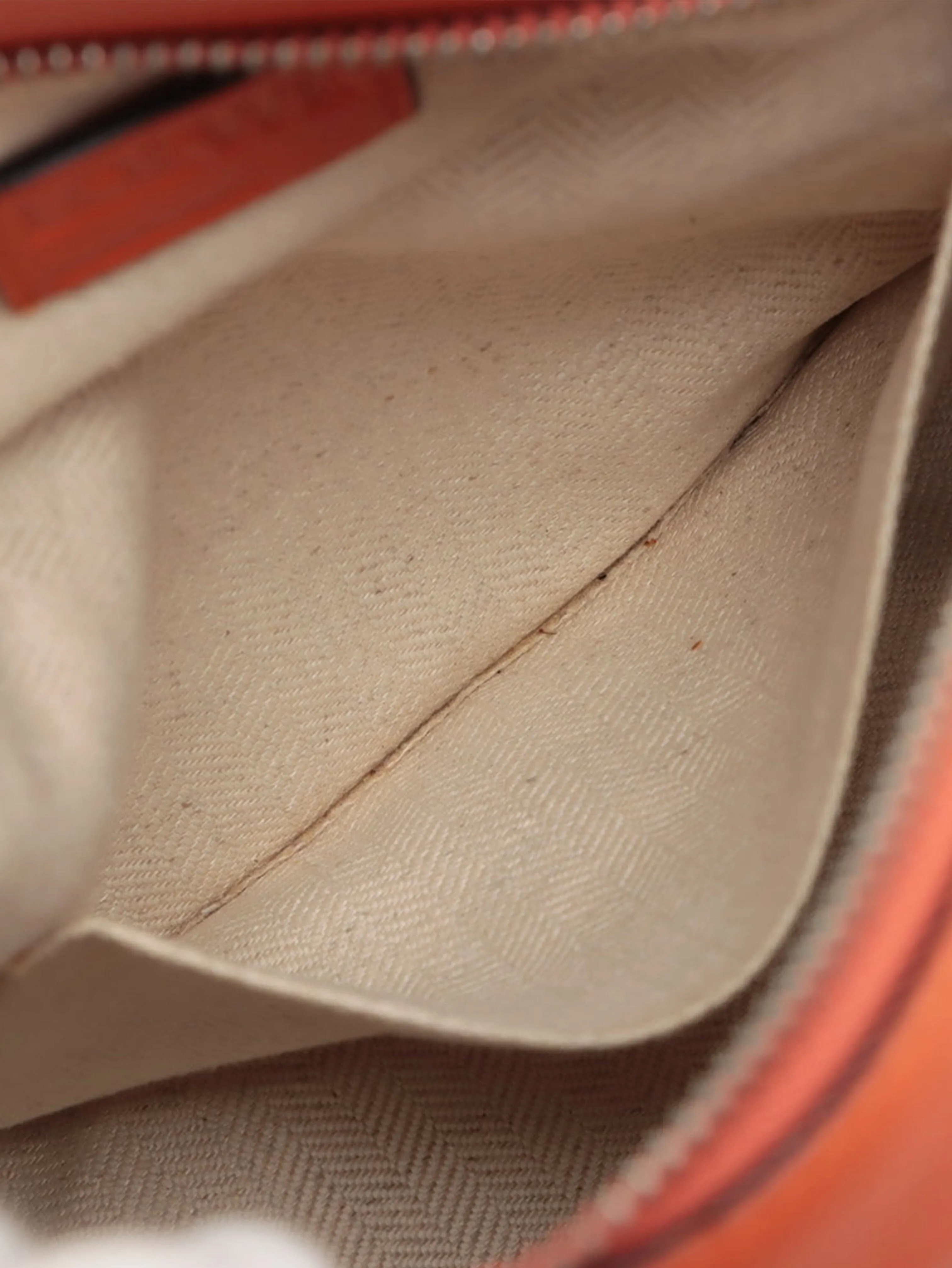 Orange small Puzzle bag