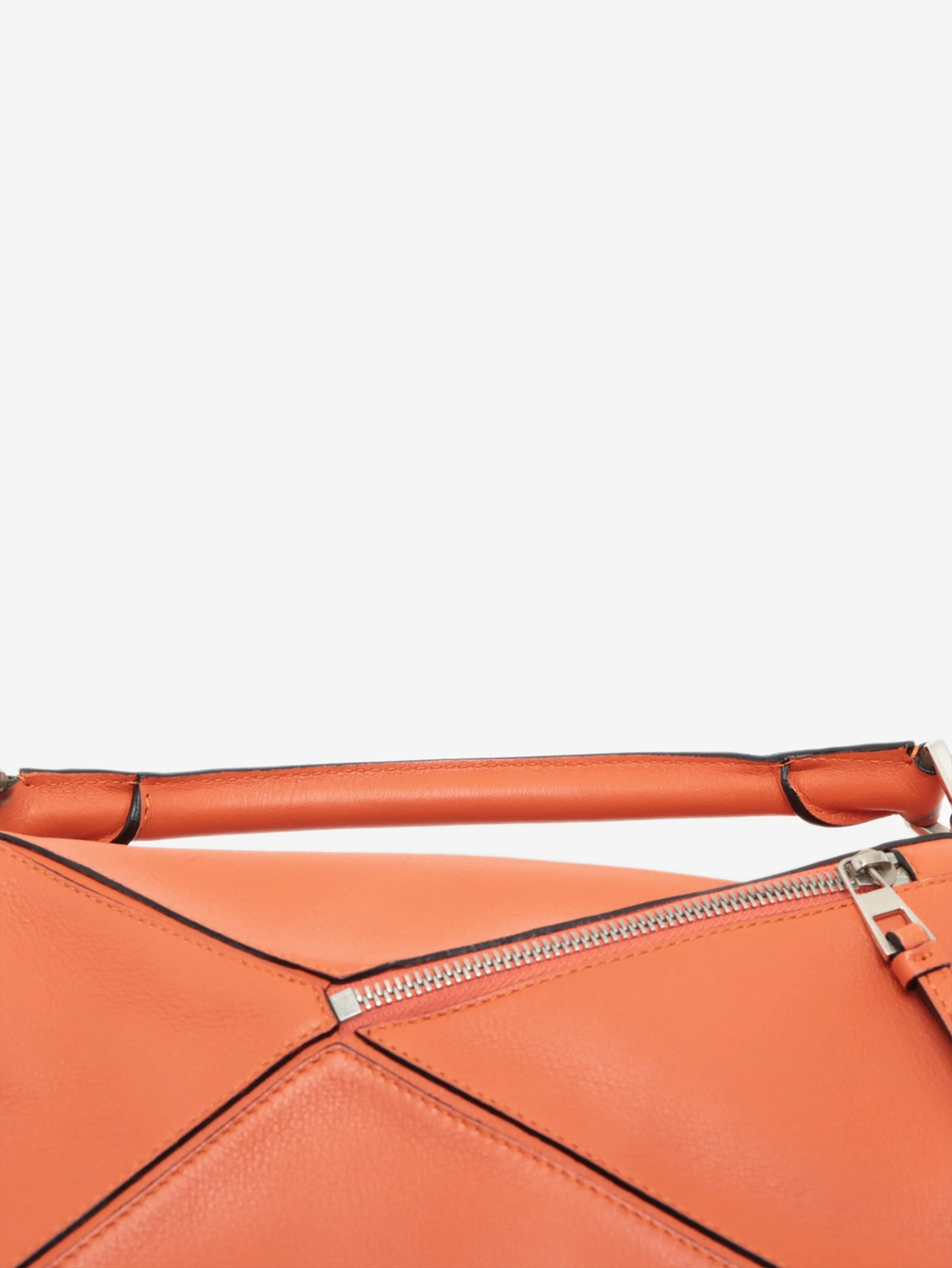 Orange small Puzzle bag