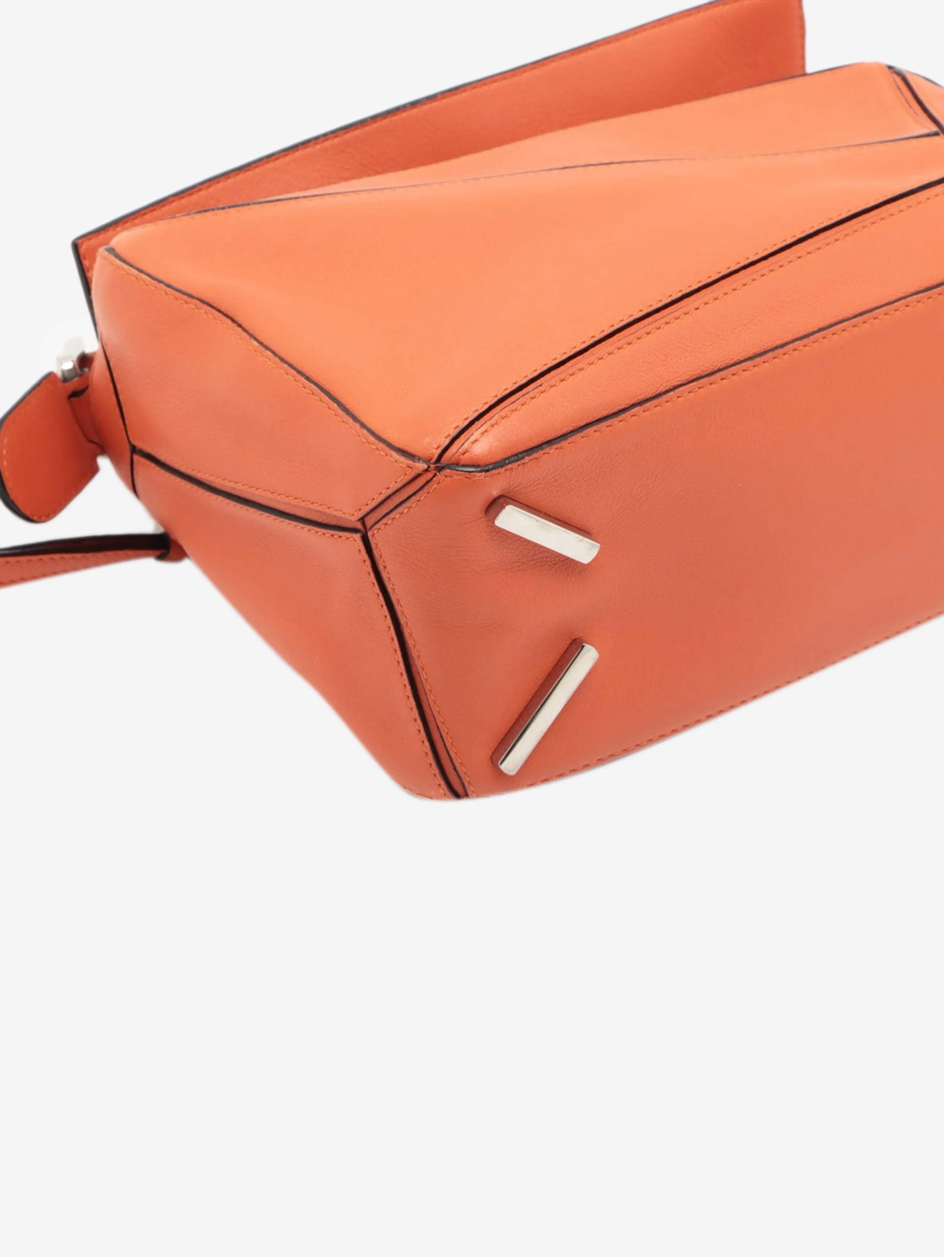 Orange small Puzzle bag