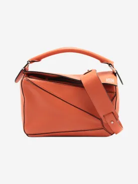 Orange small Puzzle bag