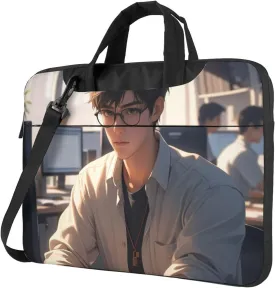 Programmer Programming Code Print Laptop Bag Pouch Briefcase Fits 13/14/15.6 inch Notebook Computer Bags for Women Men