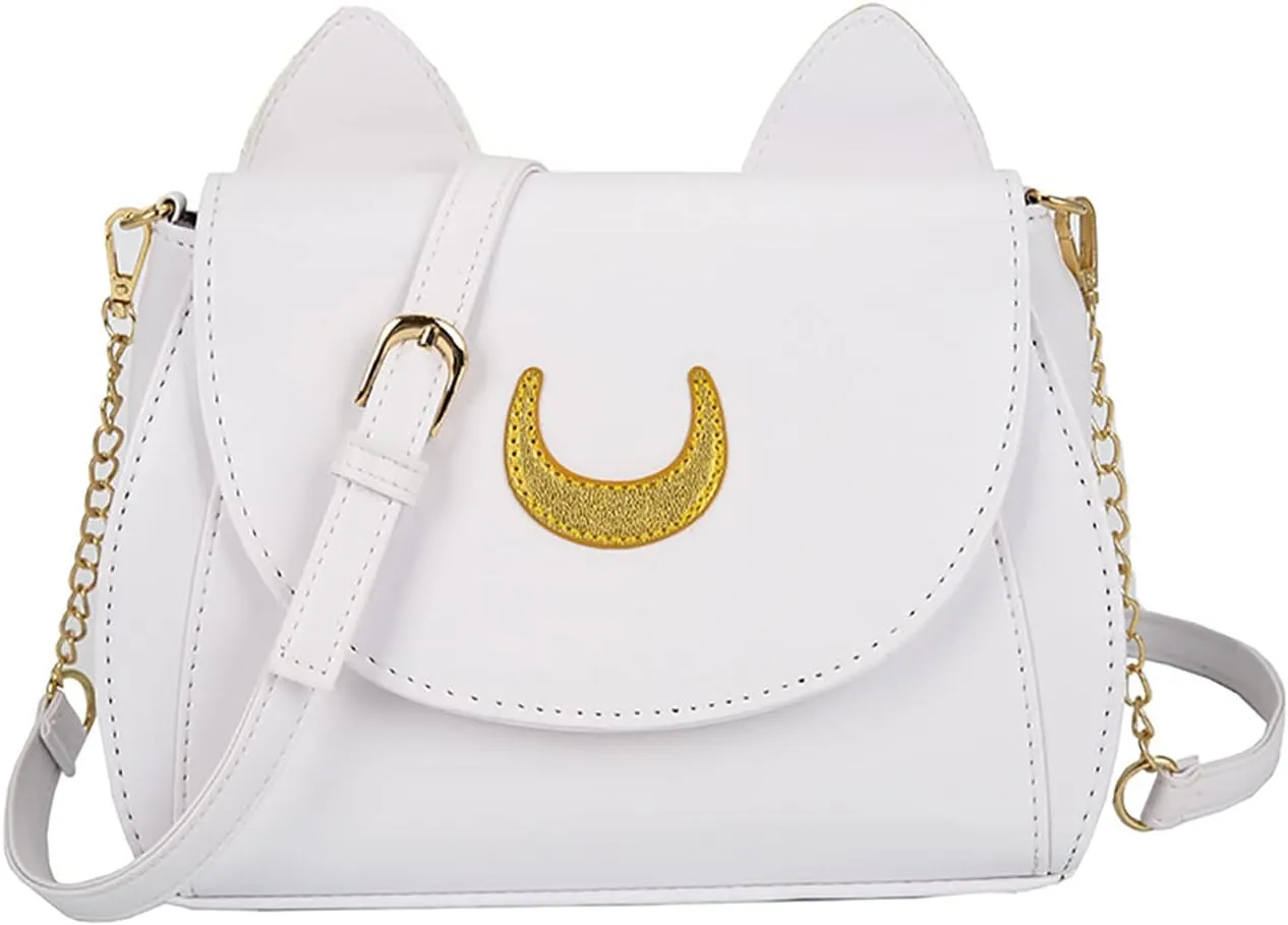 Sister Amy Cat Cross Body Handbag, Top Handle, Large Capacity Shoulder Bag for Women